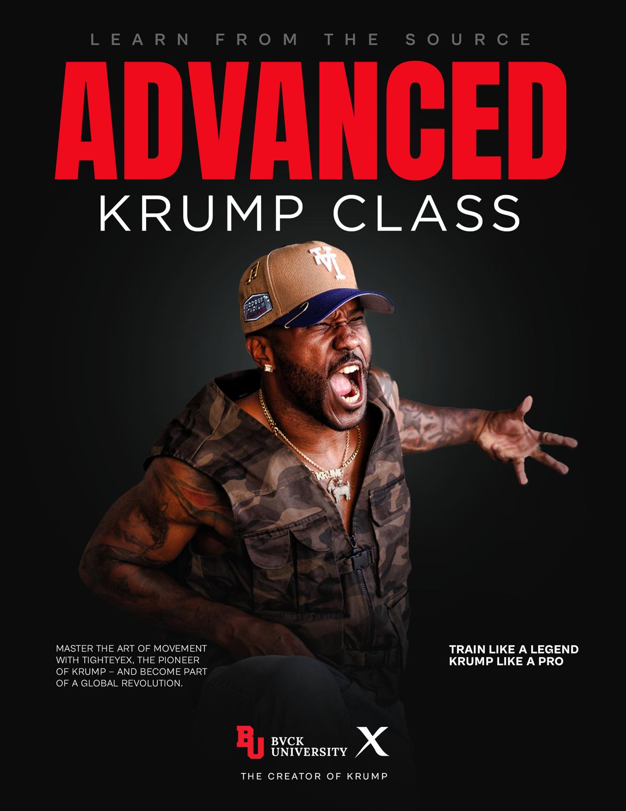 Advanced Krump Class – Master the Spirit of Krump
