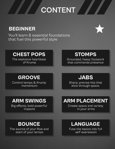 Tighteyex Official Krump Fundamental Online Classes