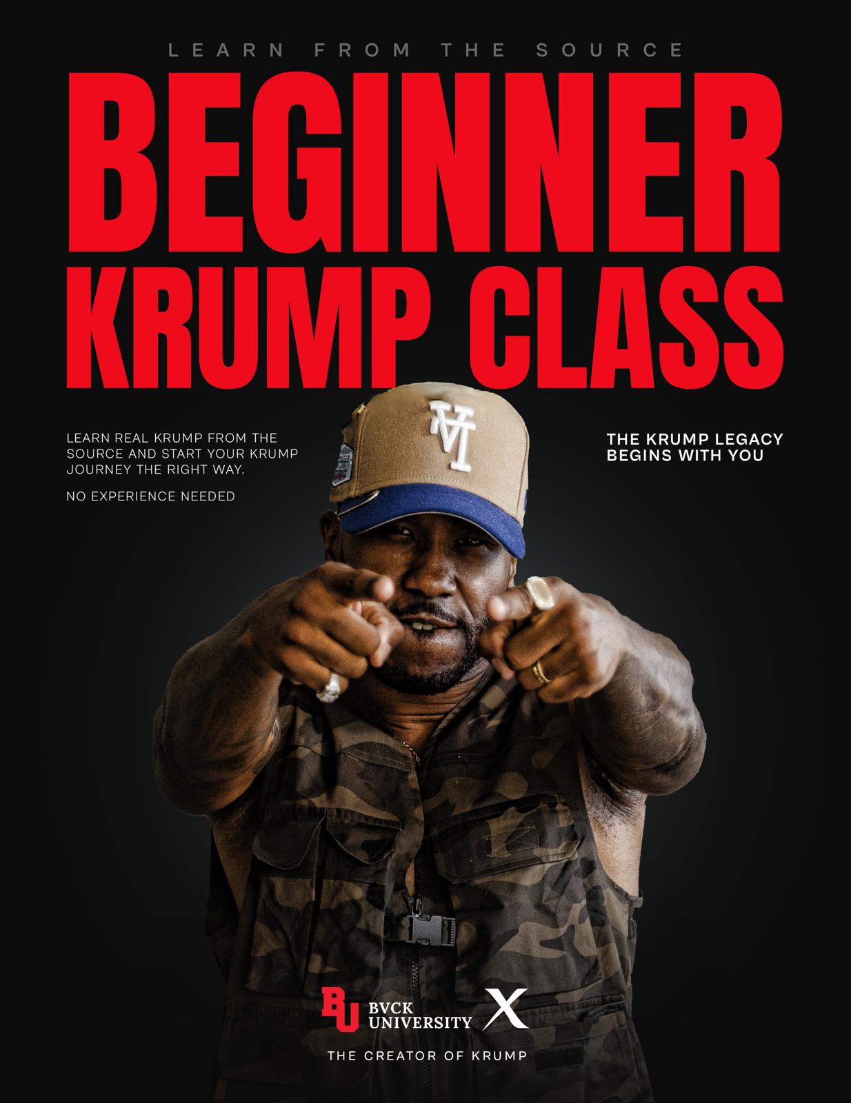 Tighteyex Official Krump Fundamental Online Classes